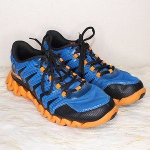 Reebok Zigtech Mens Athletic Shoes Blue 